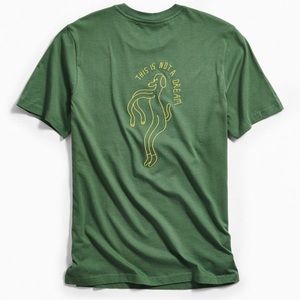 This is not a dream RARE green Lazy Oaf shirt